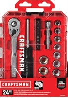 Craftsman VersaStack 24pc Mechanics Tool Set wCase