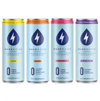 18-Pk WakeWater Energy Sparkling Water Variety