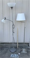 4 lamps (2 table & 2 Floor lamps)