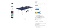 B3543  MD Sports 15mm Table Tennis Set