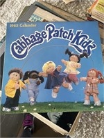 1985 cabbage patch kids calendar