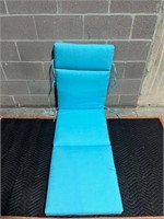 FM988 Teal Chaise Lounge 21"x72"