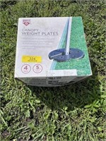canopy Weight Plates (set of 4)