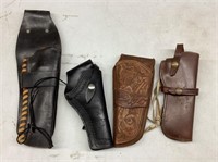4 holsters
