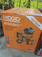 Ridgid 6 Gal Air Compressor & 3 Tool Kit