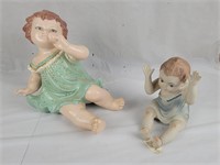 Large Ceramic Toddlers