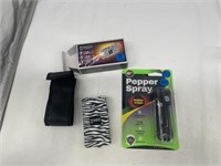 Pepper Spray NEW w/Striker LED Flashlight NIB