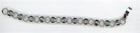 Silver Link Bracelet 7”