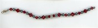 Osu Bead Bracelet Ruby 7”