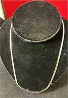 Jewelry - 20 inch herringbone sterling