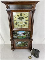 Chauncey & L.C. Ives Triple Decker Shelf Clock
