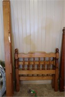 Single Maple Headboard,Footboard,Rails-Spring Hill