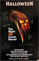 Halloween Jamie Lee Curtis Autograph Poster