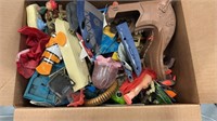 Box of Assorted Retro Toys