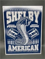 Shelby American Racing Sign