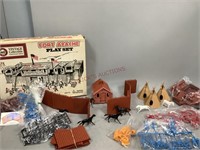 Marx Vintage Collectible Fort Apache Play Set