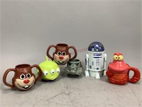 Collectible Character Mugs and Cups