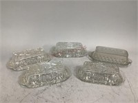 Clear Glass Butter Dishes