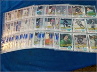 1981 hockey cards. 17 pages of 10 teams.