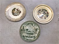 3 SOUVENIR PLATES