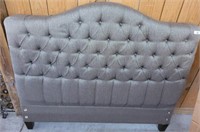 UPHOLSTERED QUEEN BED WITH HOLLYWOOD FRAME