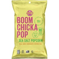 Angie’s BOOMCHICKAPOP Sea Salt Popcorn 1.25Oz 12PK