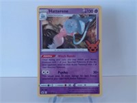 Pokemon Card Rare Hatterene Holo Stamped