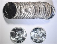 MIXED DATE ROLL OF 40% SILVER KENNEDY HALVES