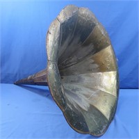 Antique Gramophone Phonograph Horn 31"-Morning
