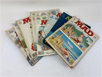 Vintage 1970's MAD Magazines
