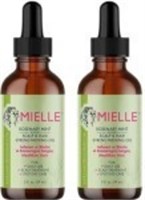 Mielle Rosemary Mint Hair Oil (2oz), 2 bottles