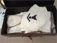 US Navy uniforms in carrying case