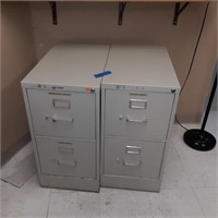 2 Hon Metal Filing Cabinets