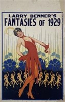 FANTASIES OF 1929 WINDOW CARD