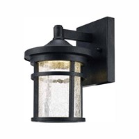 $80  Westbury Iron Outdoor LED Lantern, Crackle