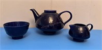Cobalt Blue Teapot Set