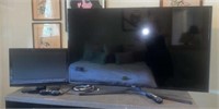 48 inch Samsung TV and Insignia  19 inch TV w DVD