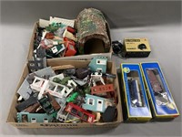 Toy Trains & Accessories Lot