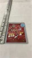 Patrick Mahomes II football card