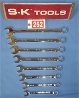 SK USA 8 pc SAE comb wrench  set  9/16" to 1"