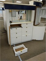 Retail Display With Drawers & Cabinet