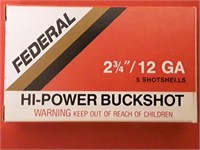 HI-POWER 00 BUCKSHOT 12 GA FEDRAL