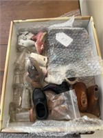 Flat of Minature Shoes & Boots