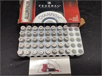Federal 9 MM LUGER partial box
