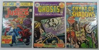 Justice Inc #3, Ghosts #28, Crypt of Shadows #15