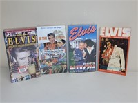 3 SEALED ELVIS PRESLEY VHS TAPES WITH BOOK
