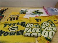 Green Bay Packers towel lot.