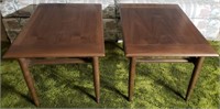 C - PAIR OF MATCHING SIDE TABLES (S)