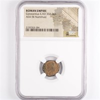 Roman Empire Ancient Coin - NGC Genuine