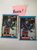 1989-90 TOPPS ROOKIES LEETCH